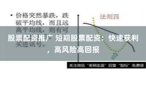 股票配资推广 短期股票配资：快速获利，高风险高回报